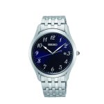 Seiko Gents blue dial dress watch SUR301P1