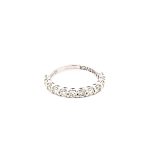 18ct White Gold Forever 1.00ct diamond eternity ring