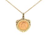 1/10th Kruger Coin Pendant and Chain