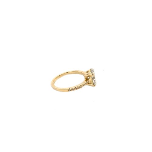 9ct Yellow Gold 2.00ct Lab Grown Diamond Ring - Image 6