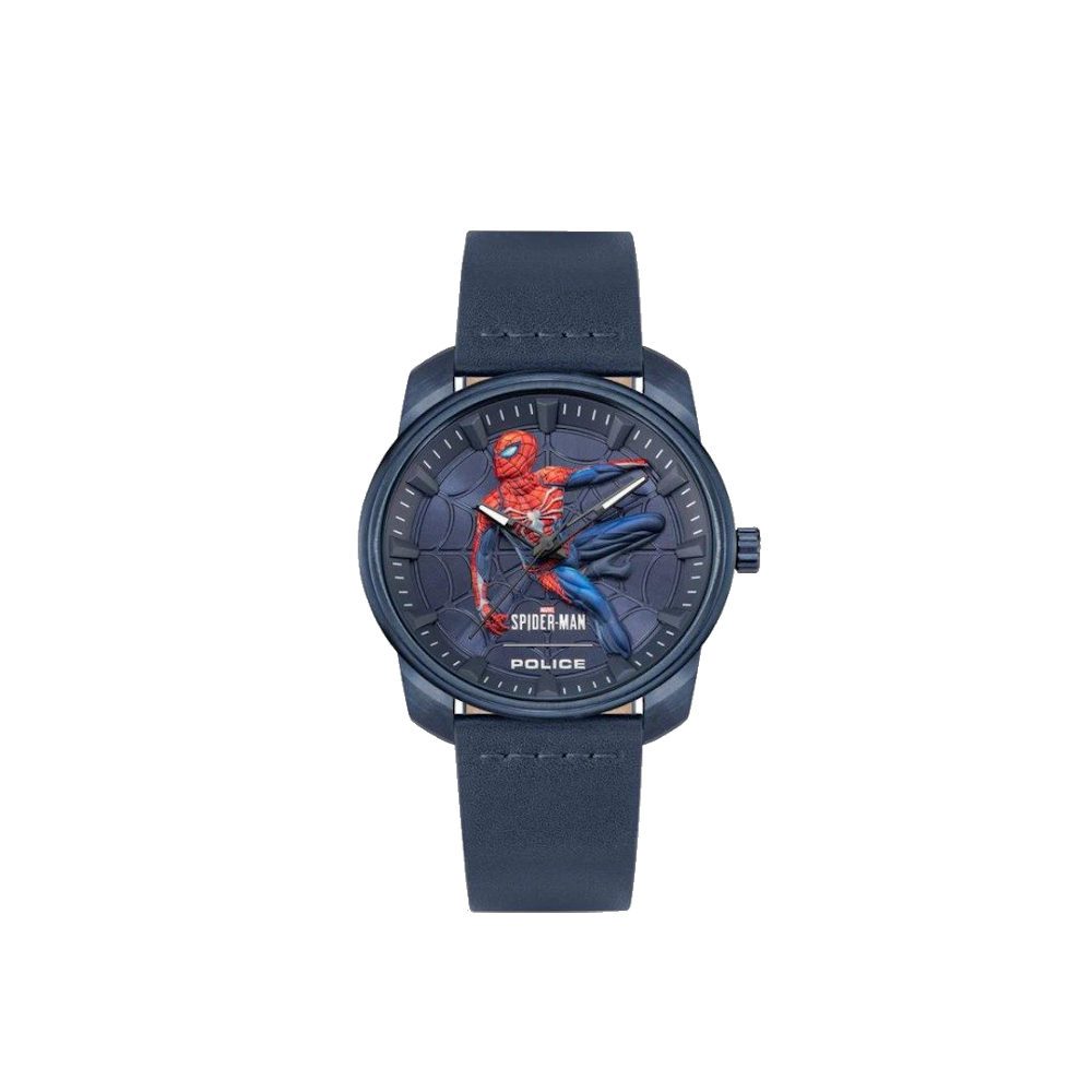 WA-8757 Police Spider Man Superhero Limited Edition Watch PEWGA0074401 - Image 1