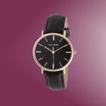 Ladies Wrist Watch Hallmark Black Dial Dress HL2032B
