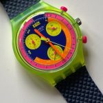 Swatch Watch 1991 Vintage Collectors SCJ101 Grand Prix